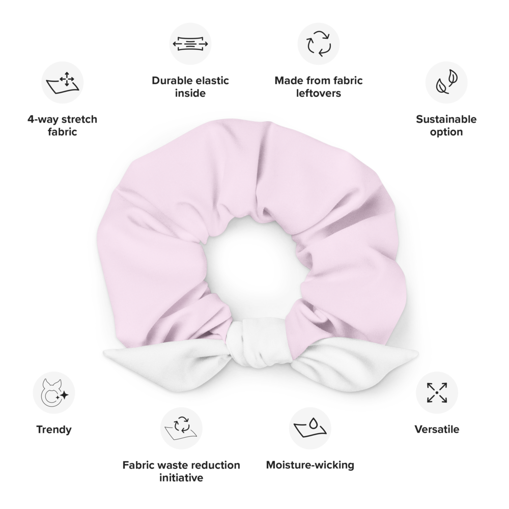 Bubble Gum Scrunchie