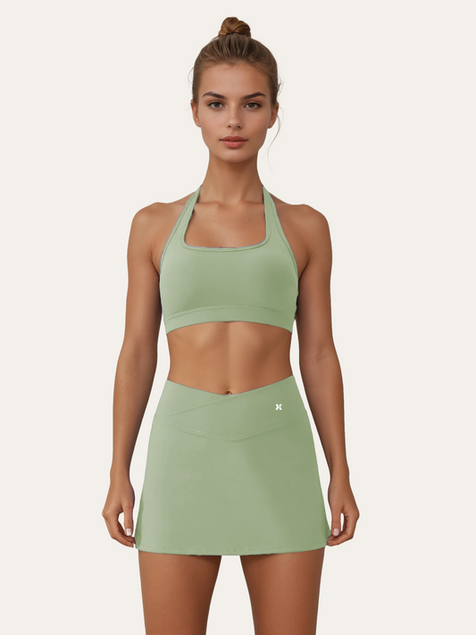 Karolina - V-line 2-piece Green Padel Set