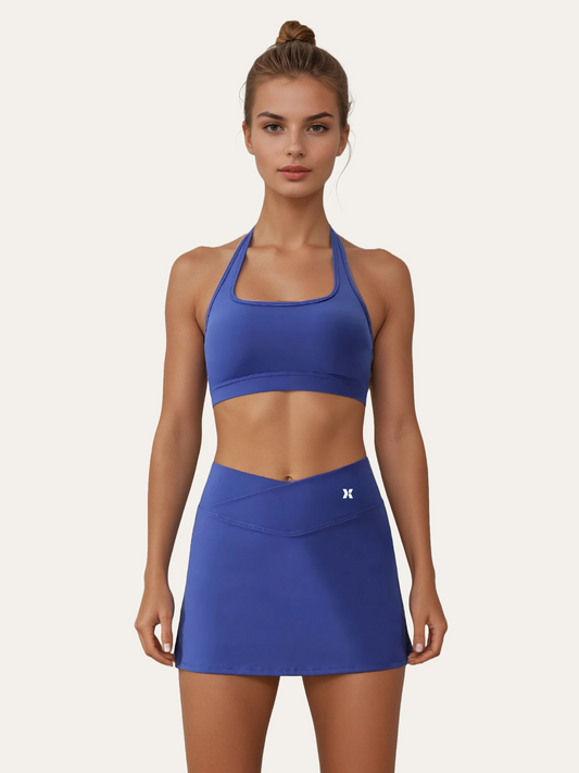 Karolina - V-line 2-piece Navy Padel Set